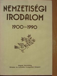 Nemzetiségi irodalom 1900-1990 [antikvár]