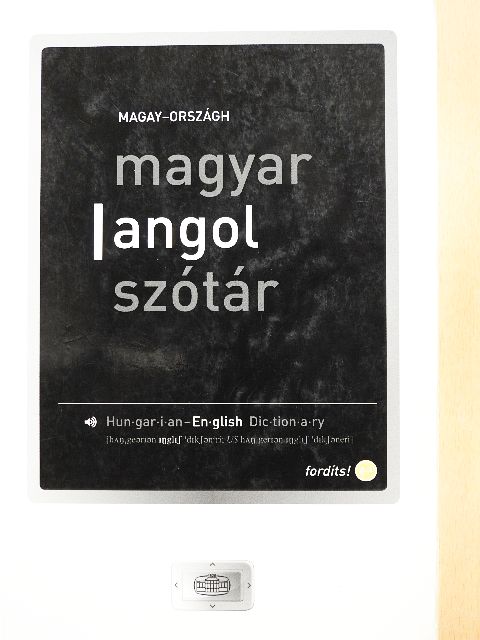 Magyar-angol szótár [antikvár]