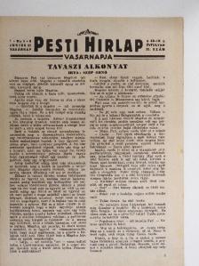 Surányi Miklós - A Pesti Hirlap Vasárnapja 1936. junius 21. [antikvár]