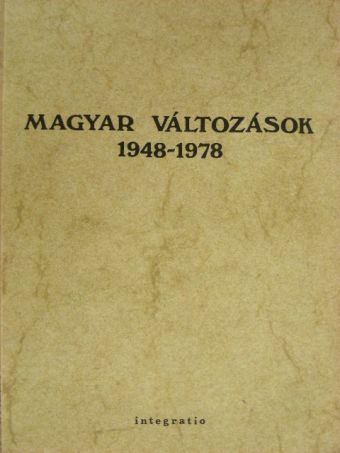 András Imre - Magyar változások [antikvár]