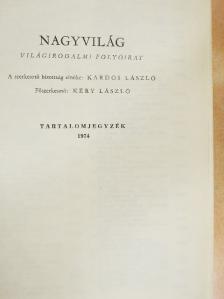 Ádám Péter - Nagyvilág 1974. január-december [antikvár]