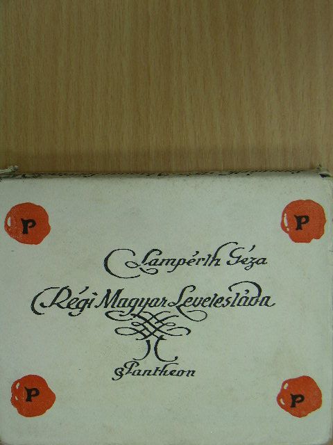 Lampérth Géza - Régi magyar levelesláda [antikvár]