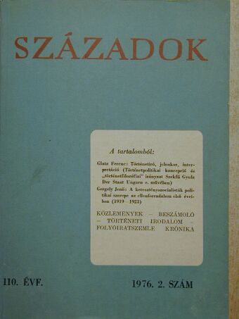 Albert Soboul - Századok 1976/2. [antikvár]