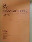 B. Lőrinczy Éva - Magyar Nyelv 1981. június [antikvár]