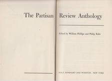 William Phillips, Philip Rahv - The Partisan Review Anthology [antikvár]