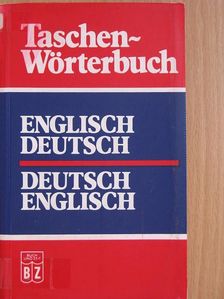 Taschenwörterbuch Englisch-Deutsch/Deutsch-Englisch [antikvár]