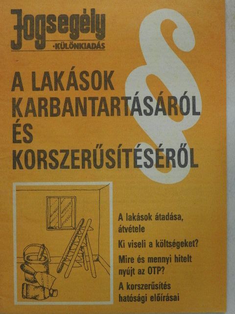 Dr. Gyulai Dezső - Jogsegély a lakások karbantartásáról és korszerűsítéséről [antikvár]