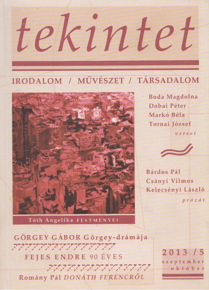 Ördögh Szilveszter - Tekintet 2013/5 [antikvár]