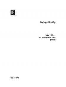 KURTÁG GYÖRGY - AZ HIT... FÜR VIOLONCELLO SOLO (1998)