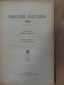 Magyar Kultúra 1928. I. félév [antikvár]
