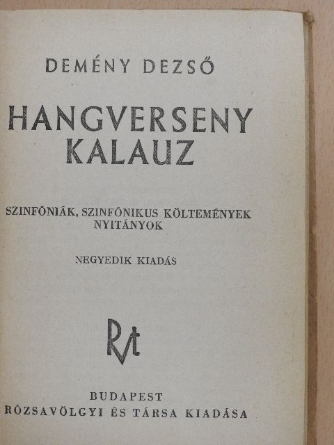 Beethoven - Hangverseny kalauz [antikvár]