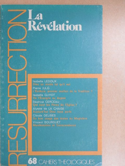 Isabelle Guyot - La Révélation [antikvár]