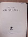 Feszty Árpádné - Akik elmentek... [antikvár]