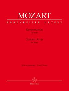 MOZART,W.A - KONZERTARIEN FÜR BASS. KLAVIERAUSZUG (THOMAS SEEDORF / UWE KREMP)