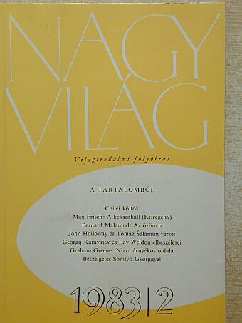 Bernard Malamud - Nagyvilág 1983. február [antikvár]
