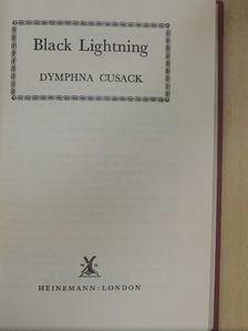 Dymphna Cusack - Black Lightning [antikvár]