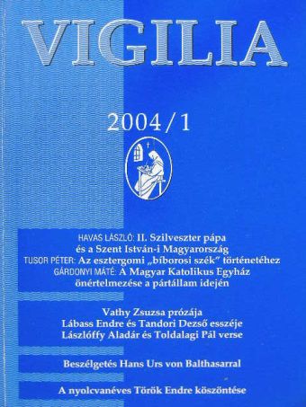 Gárdonyi Máté - Vigilia 2004. január [antikvár]