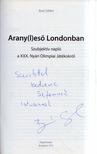 Buró Szilárd - Arany(l)eső Londonban (dedikált) [antikvár]