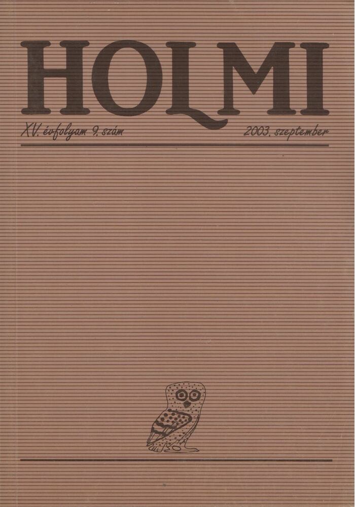 Réz Pál - Homi 2003. szeptember [antikvár]