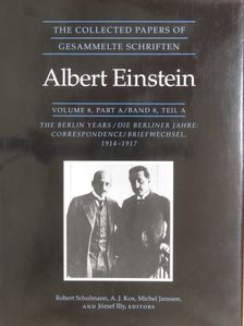 Albert Einstein - The Collected Papers of Albert Einstein 8. [antikvár]