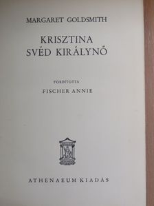 Margaret Goldsmith - Krisztina svéd királynő [antikvár]