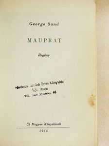 George Sand - Mauprat [antikvár]