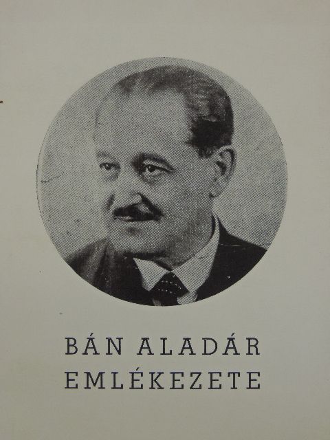 Gulya János - Bán Aladár emlékezete [antikvár]