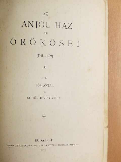 Pór Antal - A magyar nemzet története III. [antikvár]