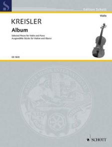 KREISLER - ALBUM, SELECTED PIECES FOR VIOLIN AND PIANO