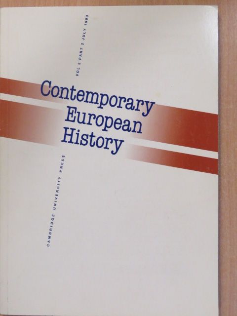 Caroline Jackson - Contemporary European History July 1993 [antikvár]