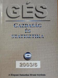 Dr. Román Zoltán - Gazdaság és statisztika (GÉS) 2003. december [antikvár]