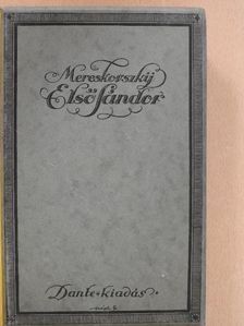 Mereskovszkij - Első Sándor [antikvár]