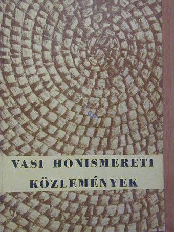 Borhy László - Vasi honismereti közlemények 1980. II. [antikvár]