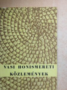 Borhy László - Vasi honismereti közlemények 1980. II. [antikvár]