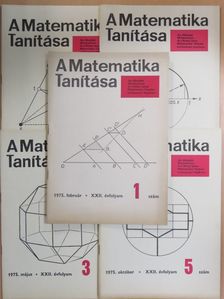 Bereznai Gyula - A matematika tanítása 1975. (nem teljes évfolyam) [antikvár]