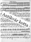 MASSENET - WERTHER - INVOCATION Á LA NATURE POUR CHANT E PIANO (WERTHER) ANTIKVÁR