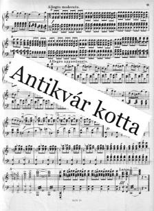 MASSENET - WERTHER - INVOCATION Á LA NATURE POUR CHANT E PIANO (WERTHER) ANTIKVÁR