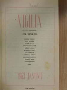 Eglis István - Vigilia 1963. január-december [antikvár]