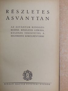 Mauritz Béla - Ásványtan II. [antikvár]