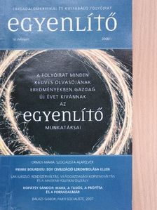 Balázs Gábor - Egyenlítő 2008/1. [antikvár]