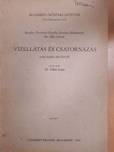 Bozóky-Szeszich Károly - Vízellátás és csatornázás [antikvár]