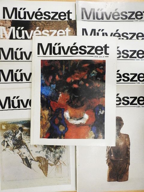 Attalai Gábor - Művészet 1984. (nem teljes évfolyam) [antikvár]