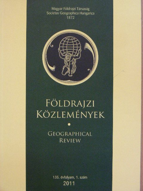 Beluszky Pál - Földrajzi Közlemények 2011/1. [antikvár]