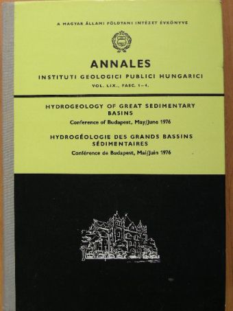 Almássy E. - A Magyar Állami Földtani Intézet évkönyve LIX. kötet 1-4. füzet [antikvár]