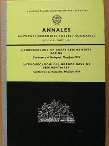 Almássy E. - A Magyar Állami Földtani Intézet évkönyve LIX. kötet 1-4. füzet [antikvár]