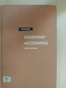 Arnold W. Johnson - Elementary Accounting [antikvár]