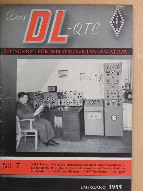 Ernst Senkowski - Das DL-QTC Juli 1955 [antikvár]