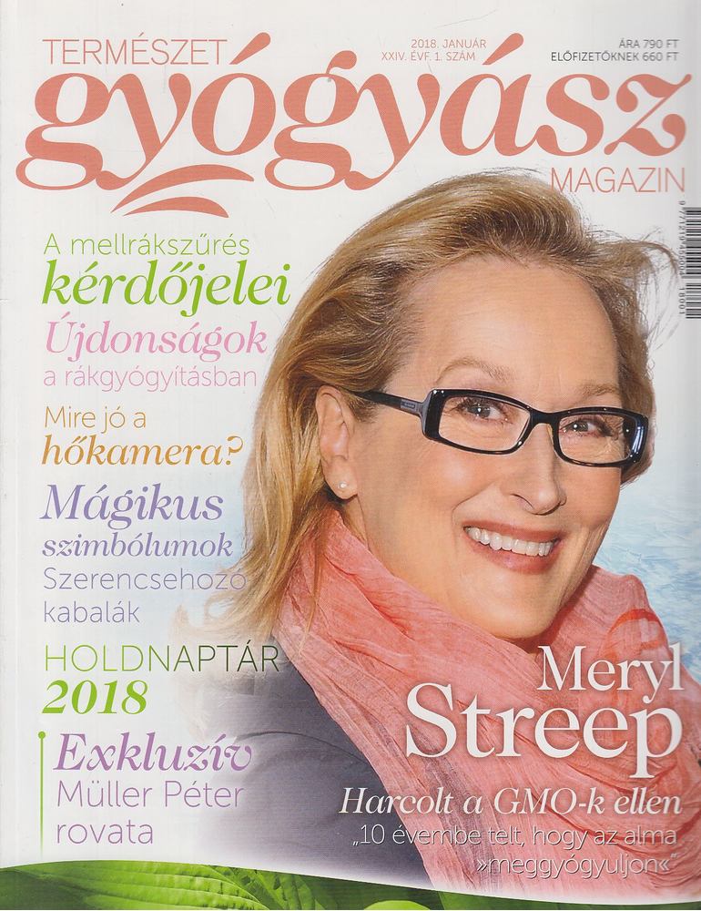 dr. Görgei Katalin (főszerk.) - Természetgyógyász Magazin 2018. január XXIV. évf. 1. szám [antikvár]