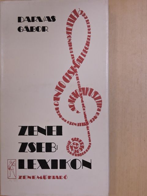 Darvas Gábor - Zenei zseblexikon [antikvár]