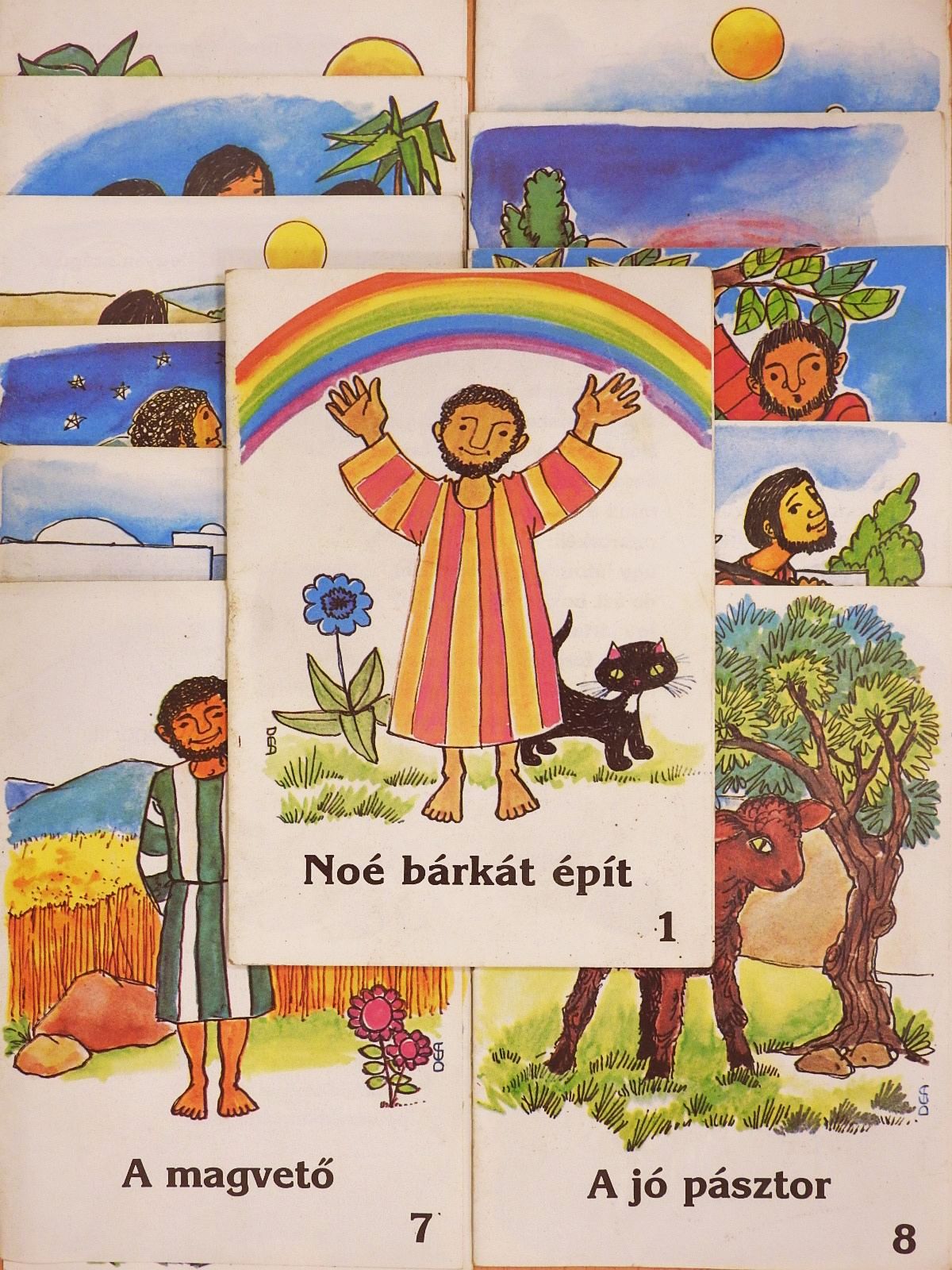 Takács Ilona - Szentírási szemelvények versben, képben 1-12. [antikvár]